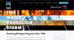 Desktop Screenshot of flaxco.com
